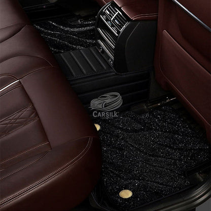 BLACK GALAXY CUSTOM CAR MATS - Carsilks 