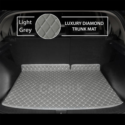 LIGHT GRAY LUXURY TRUNK CAR MATS SET - Carsilks 